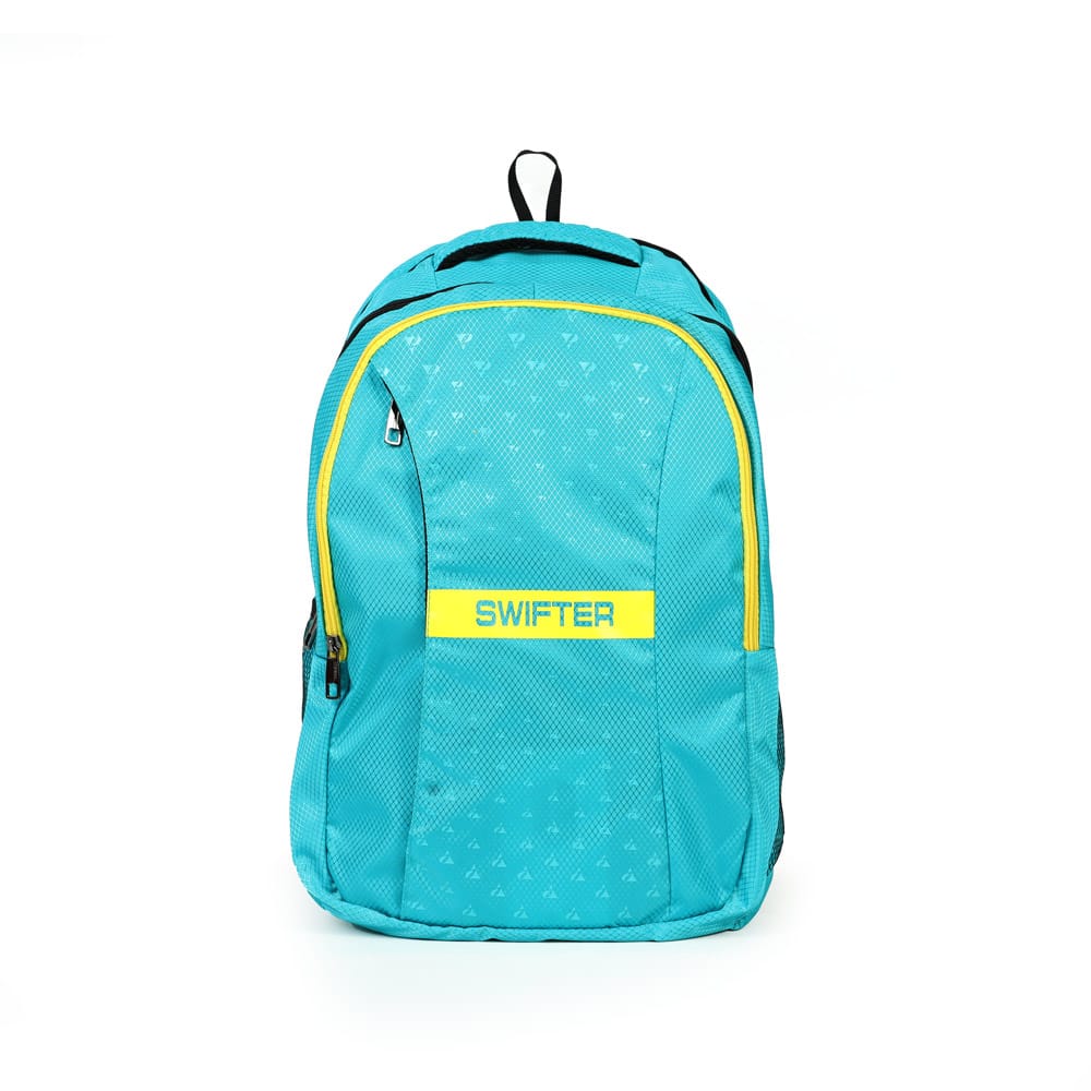 Mariner 19 inch casual backpack front view showing lightweight nylon construction with ergonomic padded shoulder straps