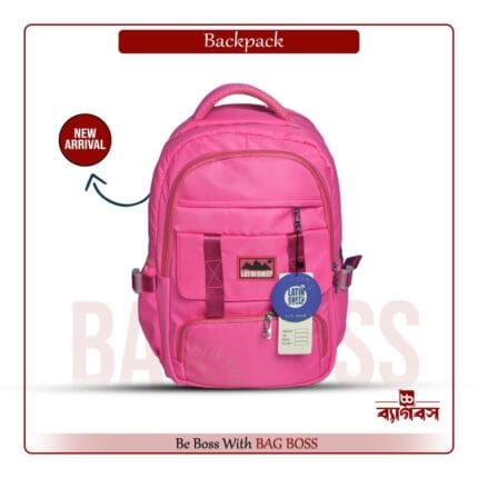 Water-resistant laptop backpack with multi-compartments and padded straps
