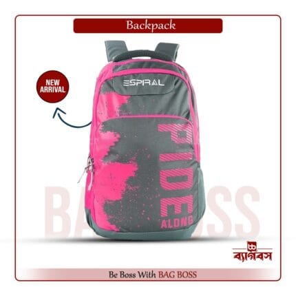 Espiral 201802 Original Nylon Backpack – 35L Water Resistant Laptop Bag with 17" Chamber