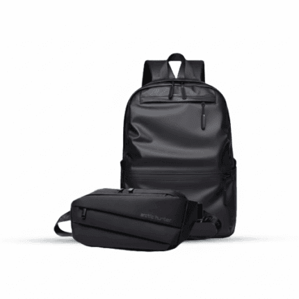 chinese soft leather backpack for laptop