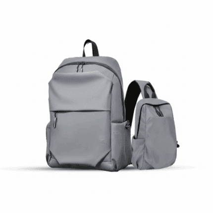 2p Combo Offer New Laptop Backpack Waterproof leather Bag BAG BOSS ASH-0056