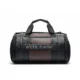 Gym bag With Shoe Compartment chocolate colour leatherite compact gym bag