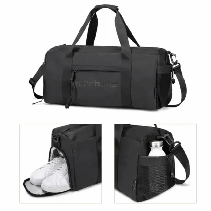 Gym Bag with Shoe Chamber