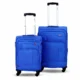 expandable soft shell waterproof travel trolley bag